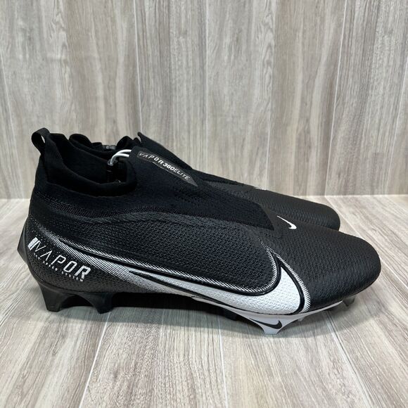 Nike Vapor Edge Elite 360 Wide Black Football Cleats CV6317-001 Men\'s Size 13 W main image 6
